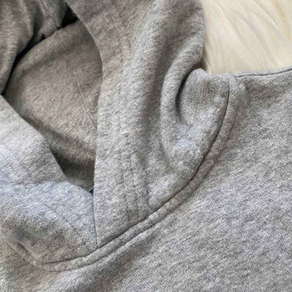 Kid's Grey Signature Gap Hoodie - Picture 4 of 7
